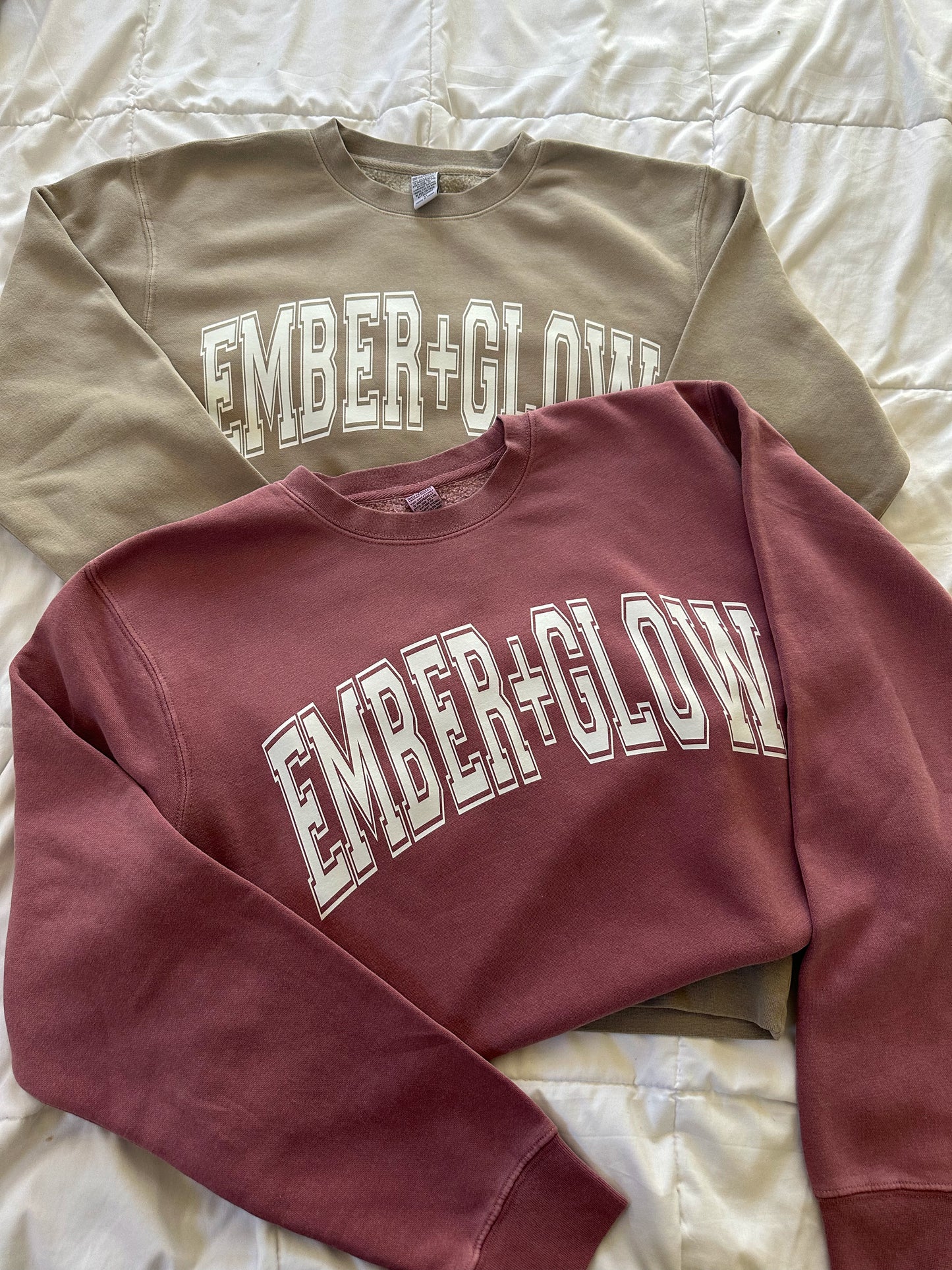 Varsity Crewneck Sweatshirts- Fall Edition